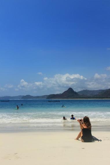 Selong Belanak Bungalows Esterno foto